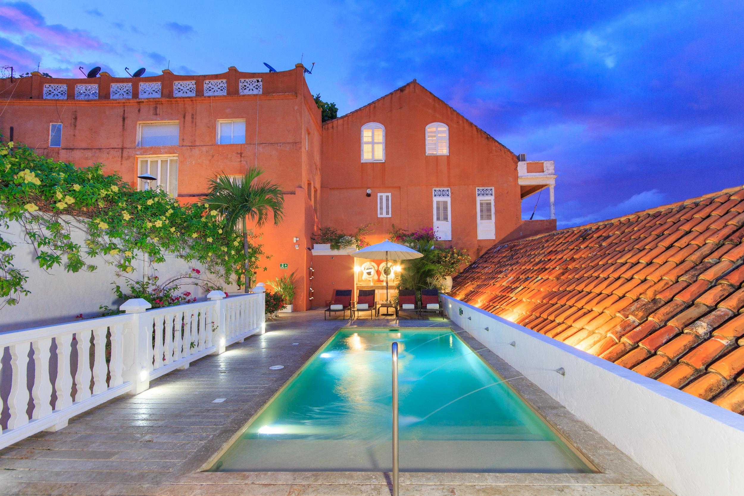 Hotel Boutique Casa Del Coliseo Cartagena Eksteriør billede