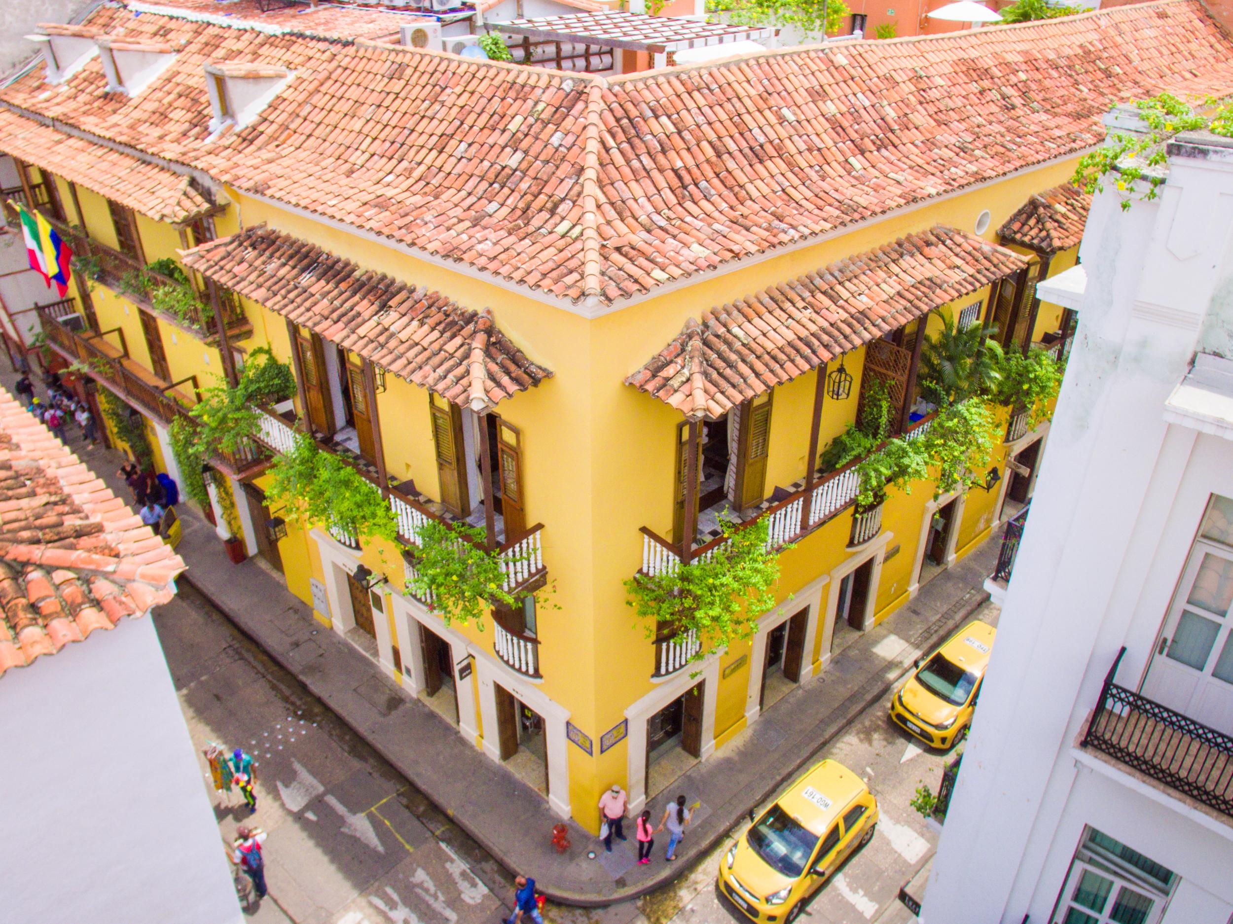 Hotel Boutique Casa Del Coliseo Cartagena Eksteriør billede