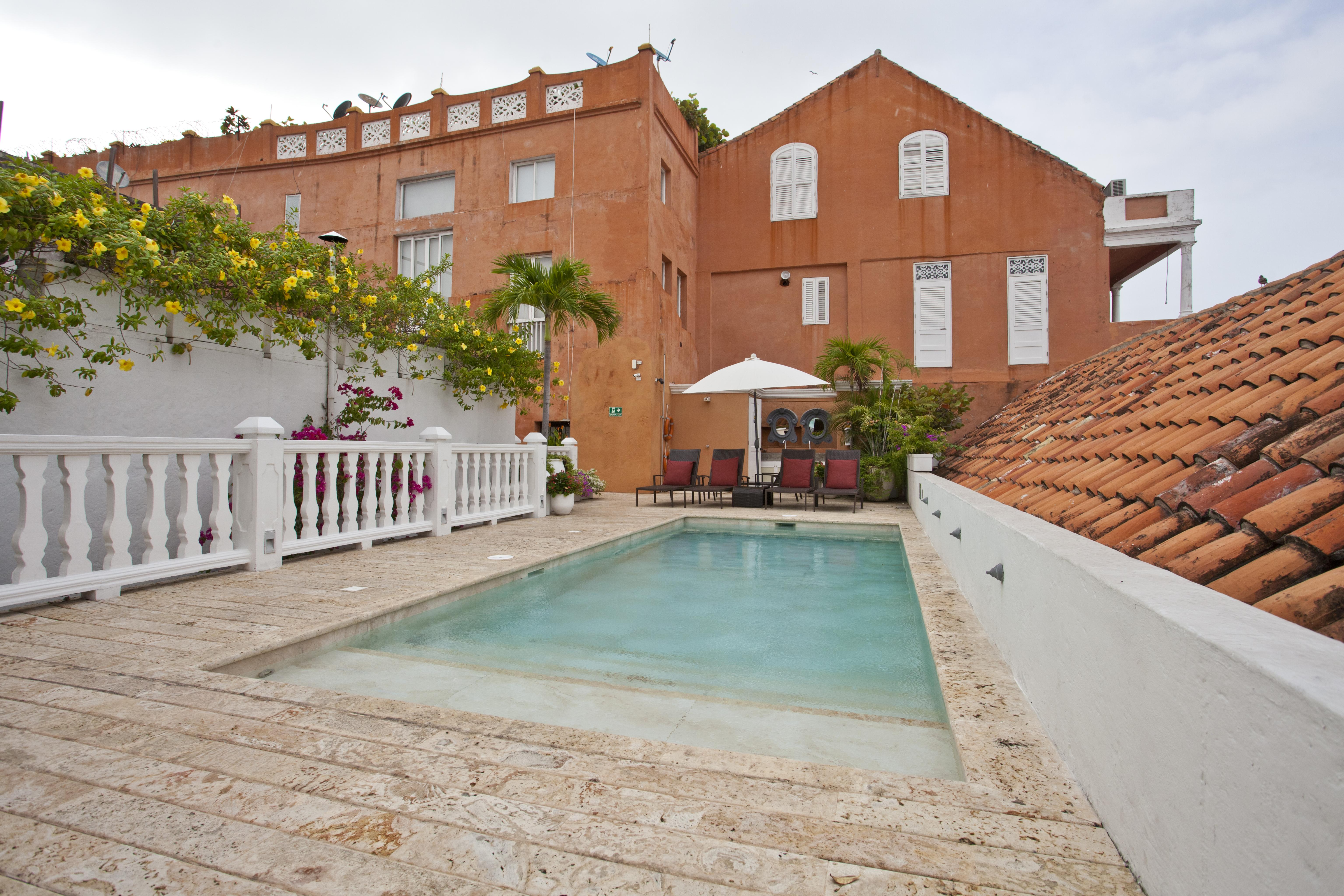 Hotel Boutique Casa Del Coliseo Cartagena Eksteriør billede